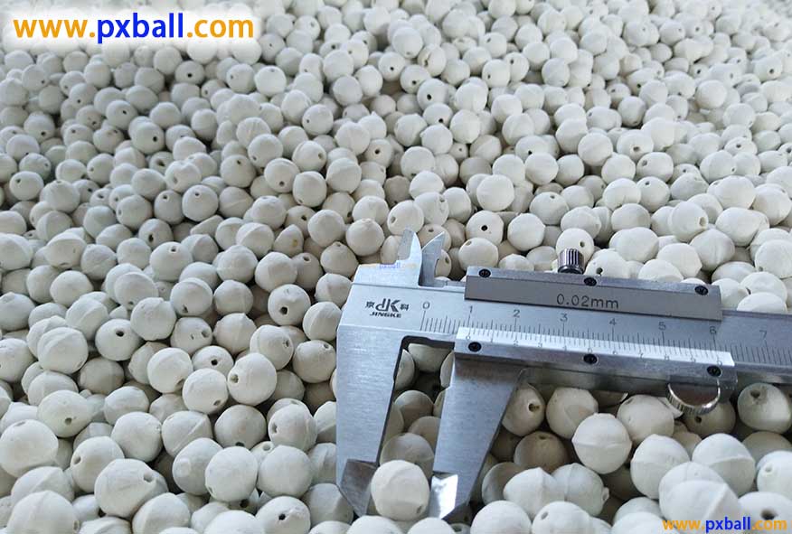 What is inert ceramic balls