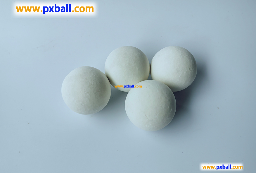 Inert ceramic ball